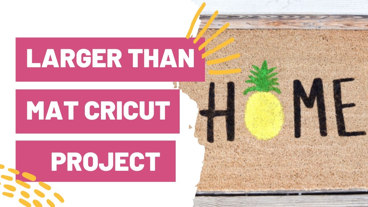 How To Make A Larger Than Mat Project With Your Cricut EasyPress 2