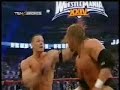 John Cena confront Triple H - Royal Rumble 2008 John Cena confront Triple H - Royal Rumble 2008