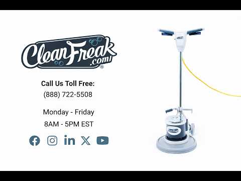 Youtube External Video CleanFreak Floor Buffer Unboxing and Assembly