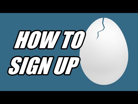 how to sign up with twitter