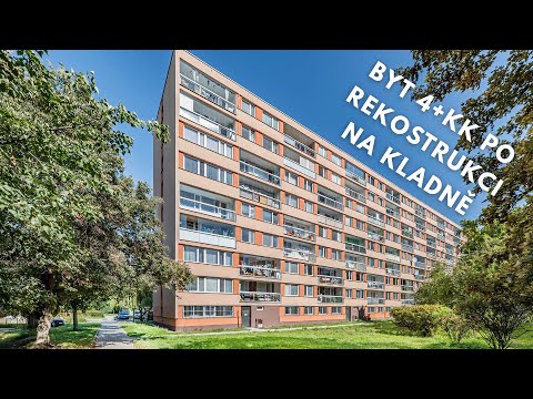 Video Byt 4+kk po kompletní rekonstrukci na Kladně