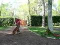 Chiara con Tilia, 5 months