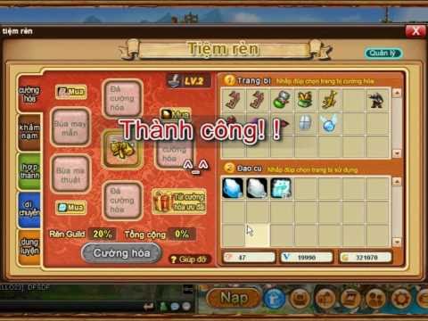 hack cuong hoa gunny - Hack Gunny: Tỷ lệ cường hóa vũ khí