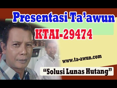Solusi Lunas Hutang bersama (ta'awun) Bpk Arif Sarifudin KTAI29474