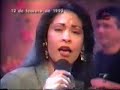 Selena cantando Si una vez el 12 febrero 1995 en Padrisimo