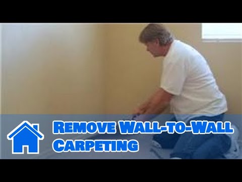 how to remove carpet