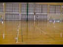 ＳＲＢクオークでＦ３Ｃ静演技を・・・。（第４回インドア大会にて）　