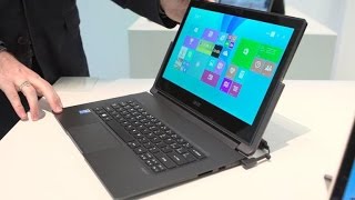 Acer Aspire R13 Laptop Turns Into A Tablet, Or Is It The Other Way Round?