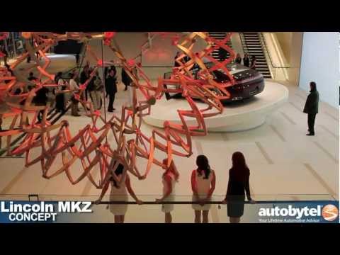 Lincoln MKZ concept at the 2012 Detroit Auto Show Video