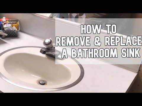 video-linktoworks-How to remove and replace a bathroom sink DIY video |...