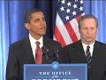 President-elect Obama announces economic team