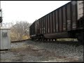 CSX Coal Train From the Apex of the Wye