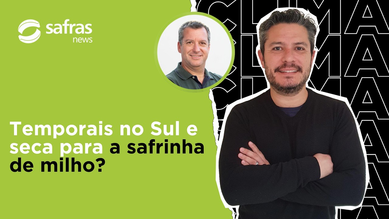 Fim de abril com apreensões com temporais no Sul, estiagem e calor para a safrinha - Clima na Semana