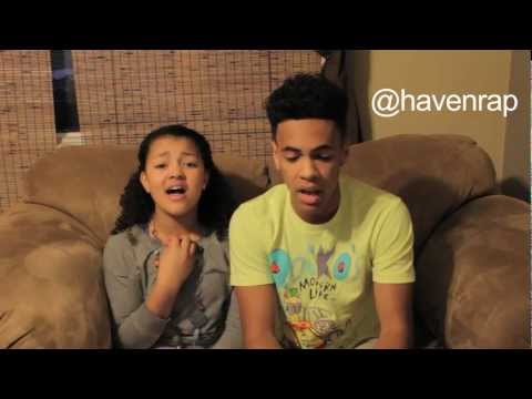 Tay - Singing Diamonds by Rihanna with tay-tay! Follow me on twitter http://www.twitter.com/havenrap follow me on instagram: @havenrap.
