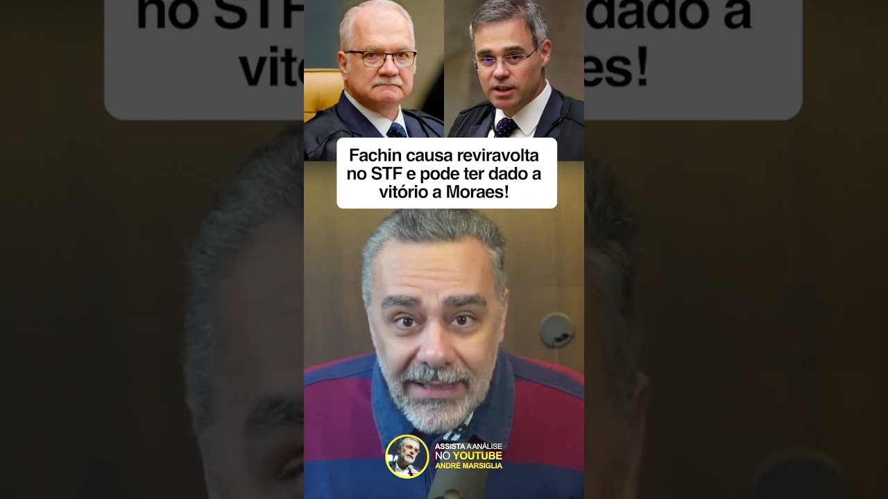 🚨 Fachin causa reviravolta no STF e pode ter dado a vitório a Moraes!