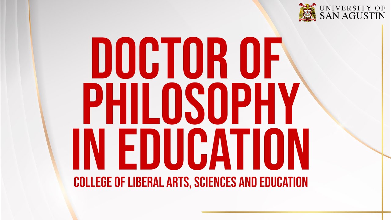 Doctor of Philosophy in Education