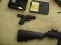 My new Springfield M1A Scout/M14 & Glock 19 9mm