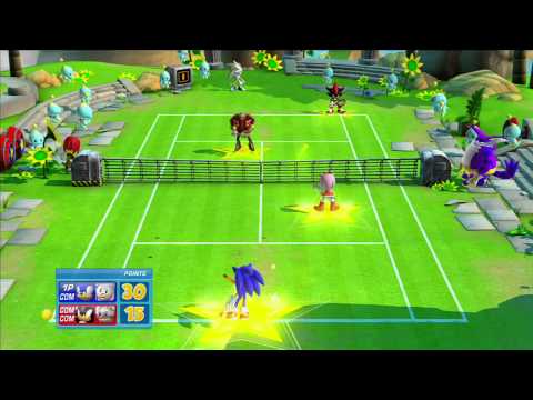 how to unlock shadow on sega superstars tennis