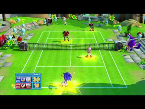 how to unlock shadow on sega superstars tennis