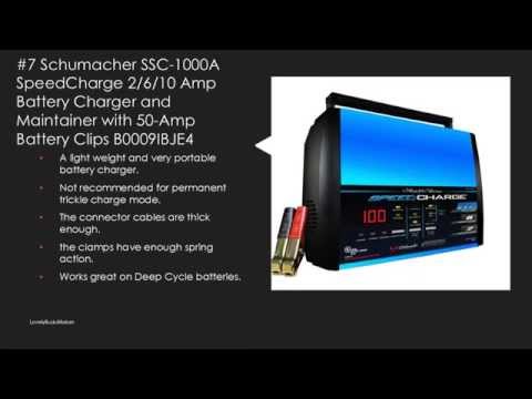 how to use a car battery charger