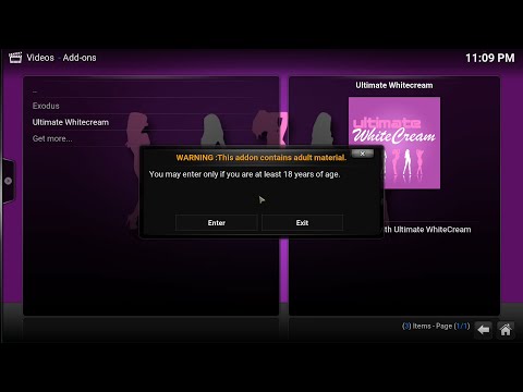 video-linktoworks-Kodi Ultimate WhiteCream ADULT ADDON