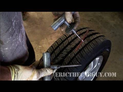 how to plug a tire leak