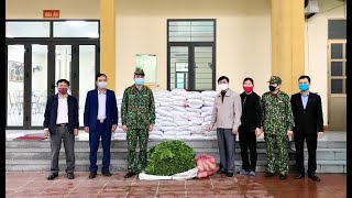 Chủ tịch MTTQ thành phố thăm, tặng quà các đơn vị làm nhiệm vụ phòng, chống dịch Covid-19