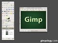 Transparent Glass Lettering -- GIMP Tutorial