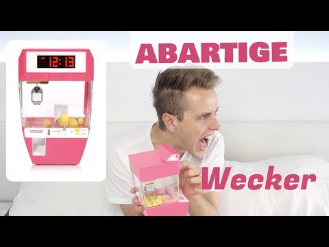 Die 4 abartigsten WECKER der Welt  😲 | Julienco