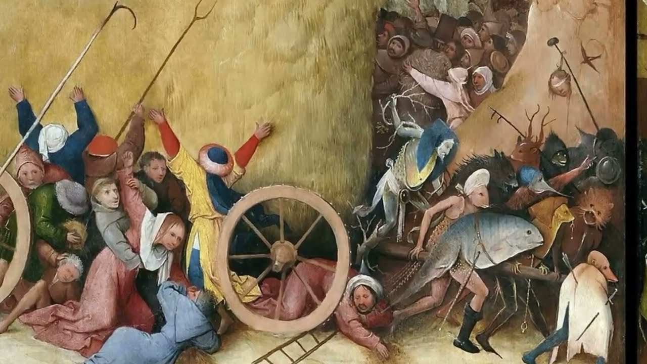 Образовательная видео-лекция. Изучаем "Стог сена" Босха