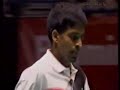 GopiChand Vs Chen Hong 2001 All England finals part 1/5 GopiChand Vs Chen Hong 2001 All England finals part 1/5
