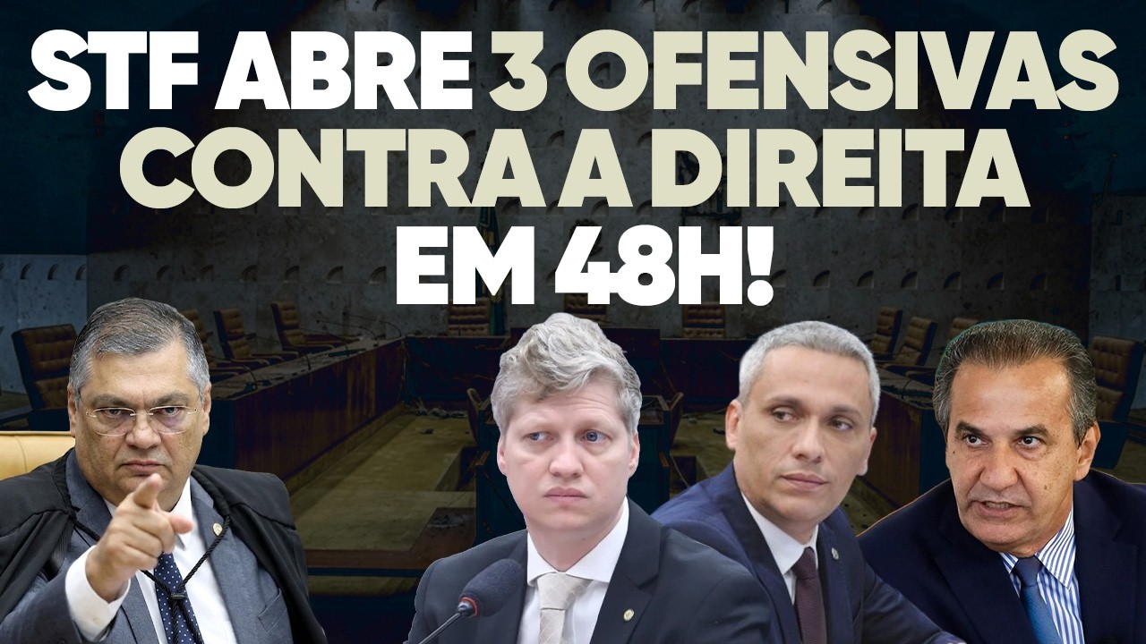 🚨 STF abre 3 OFENSIVAS contra a direita em 48h: Van Hattem, Gayer e Malafaia!