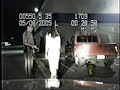rather ditzy girl performs sobriety test