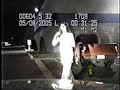 rather ditzy girl performs sobriety test