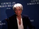 christine lagarde, minister for the economy, finance, and employment, france presider: henry r. kravis, founding partner, kohlberg kravis roberts & co.