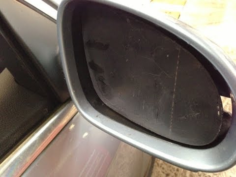 VW Passat 3C mirror cap, glass and indicator repeater replacement