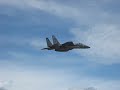 This was as close as i could get :P. It was kind of wobbly where i was standing so some videos might be shaky. 3x F-15Cs fully armed taking off, along with 2 more queueing on the runway. If Point Saline airport had more runways then they porbably could had all taken off together.