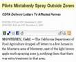 LBAM Aerial Spray - Pilot Errors and Exclusion Sites