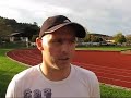 Oskar Drobne po tekmi s Triglavom