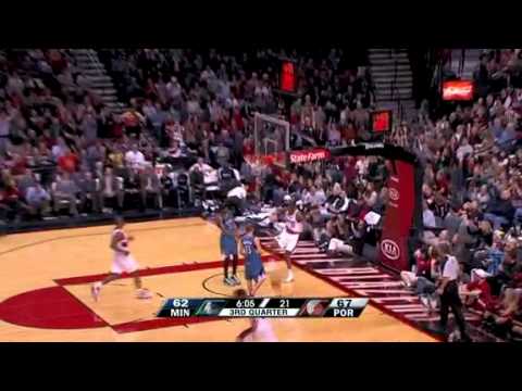 Rudy Fernandez to LaMarcus Aldridge