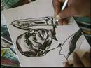 Atlanta Artist Corey Barksdale Coltrane Sketch Speed Drawing