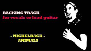 Nickelback - Animals backing track per chitarra o voce