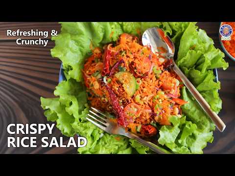 Crispy Rice Salad Recipe | Nam Khao | Viral Recipe | Easiest Salad Recipe For Summer | Chef Varun