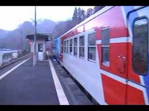 三陸鉄道北リアス線　こたつ列車
