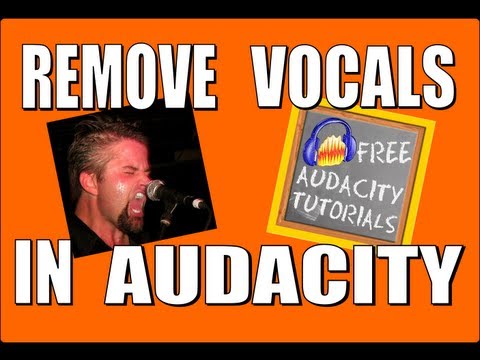 how to isolate vocals from a song audacity