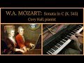 Mozart K545 Sonata in C major (complete)