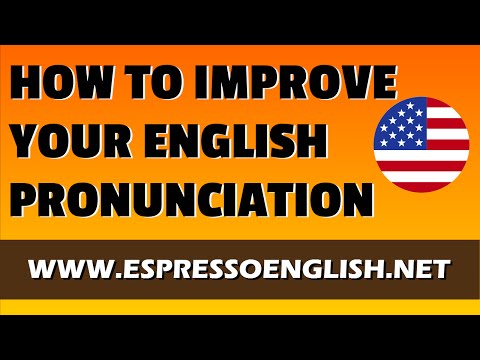 how to improve pronunciation