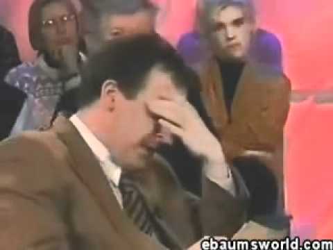 High pitched voice tv show host fail