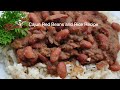 Cajun Red Beans and Rice Recipe