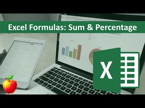 how to calculate percentage in excel